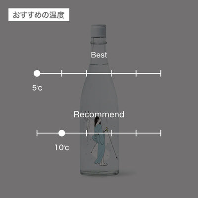 大嶺　3粒　冬のおとずれ　(冬之到訪)　原酒　720ml