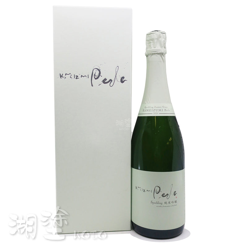 亀泉 (龜泉) Perle Sparkling 純米吟醸 瓶内2次発酵 720ml (禮盒裝)